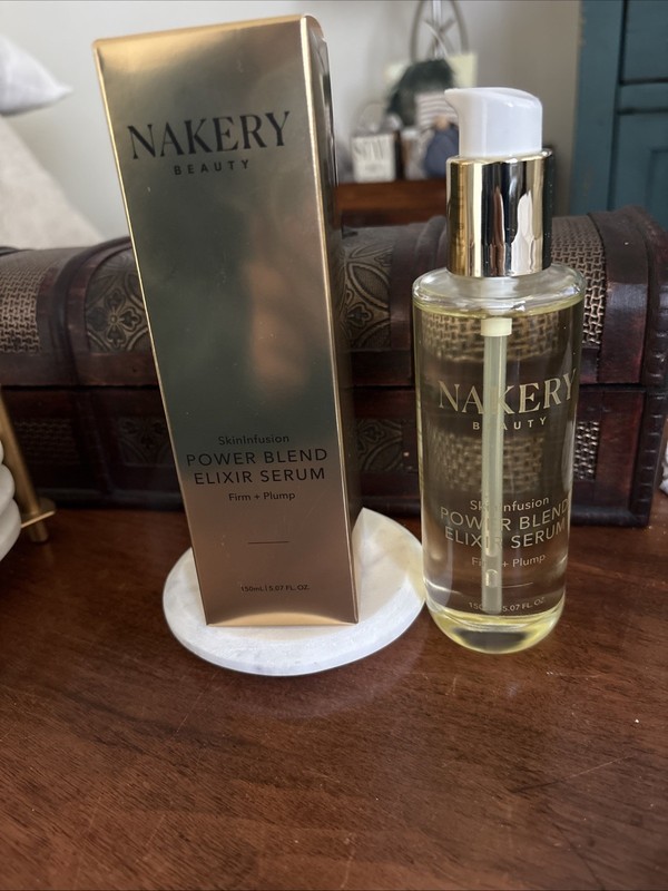 Nakery Beauty Skininfusion Power Blend Elixir Serum Firm & Plump 5.07 oz NIB