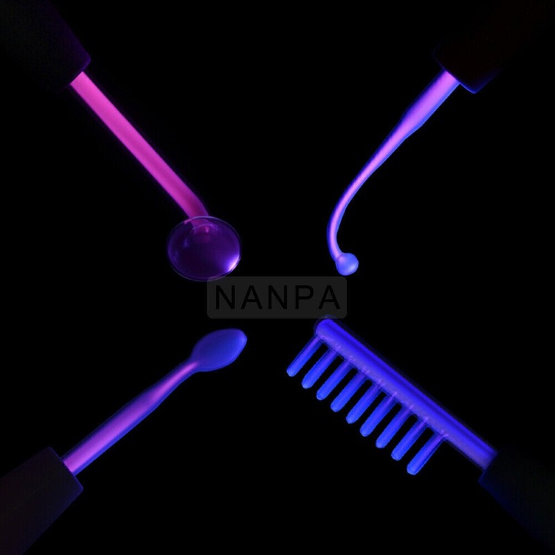 High Frequency Electrode Replace Glass Wand Anti Aging Ance Facial Skin Care