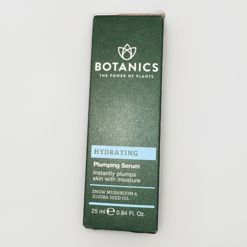 Botanics Hydrating Plumping Serum Snow Mushroom & Jojoba Seed Oil 25ml 0.84 Oz