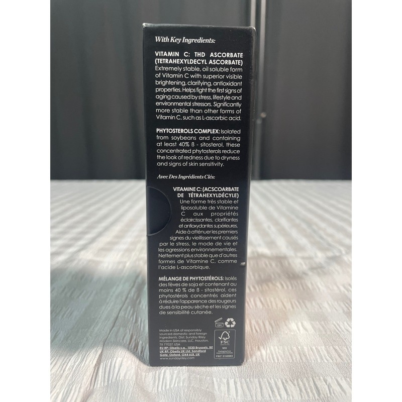 Sunday Riley CEO 15% Vitamin C Brightening Serum 1oz 30ml New in Box gallery
