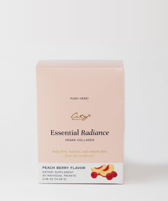 City Beauty Essential Radiance Collagen Boosting Blend – Vegan Dietary Supplemen