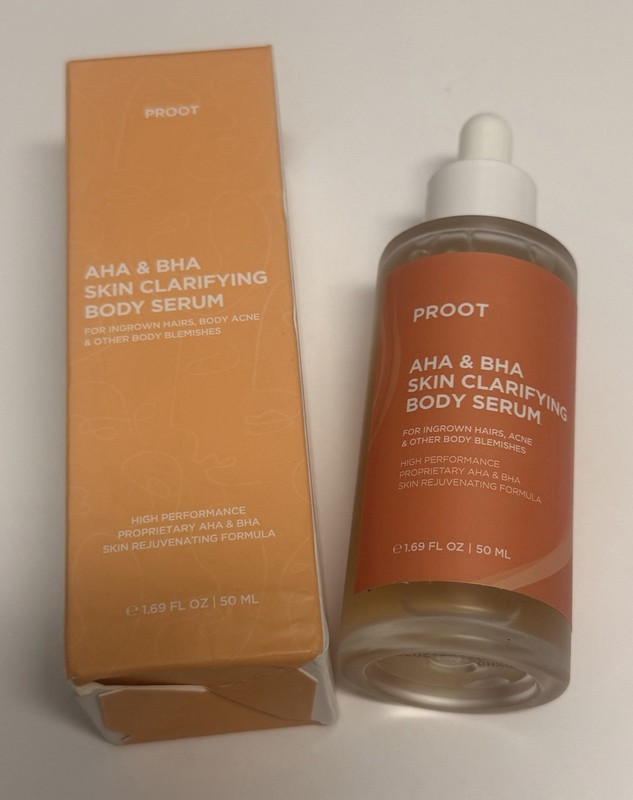 PROOT AHA & BHA Body Exfoliating Radiance Serum Strawberry Skin