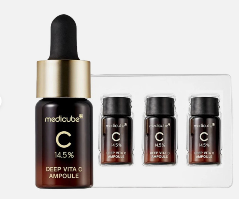 Medicube Deep Vita C Serum 2.0 14.5% Pure Vitamin C Serum 10g x 3 Korean Skincar