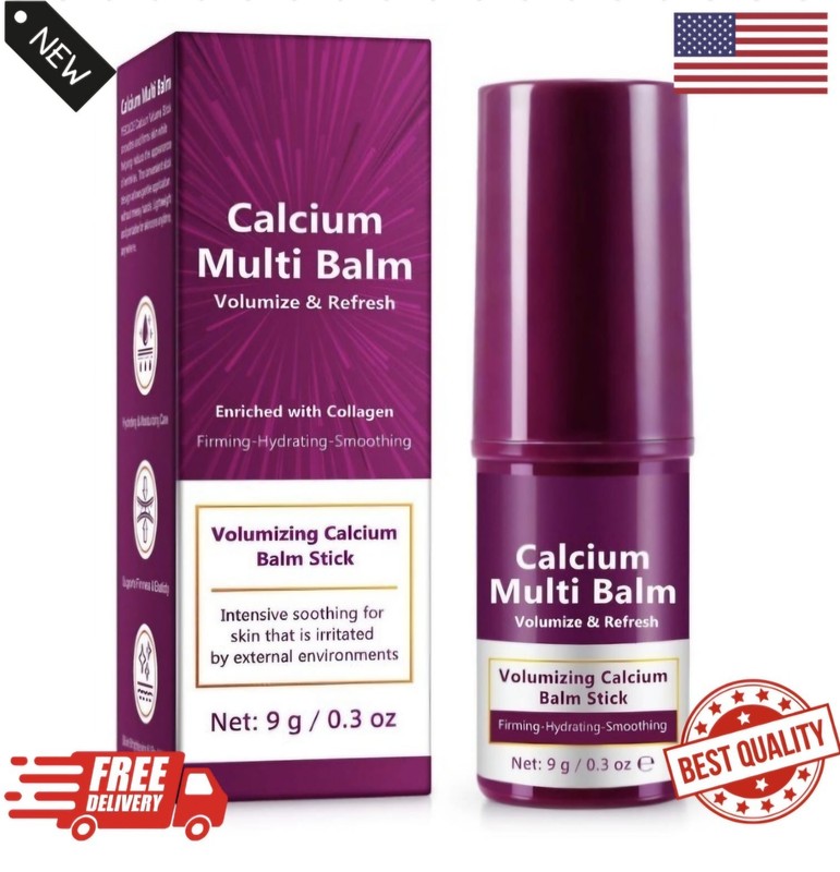 Calcium Multi Balm Stick, Wrinkle Repair & Firming Balm, Collagen Infused.