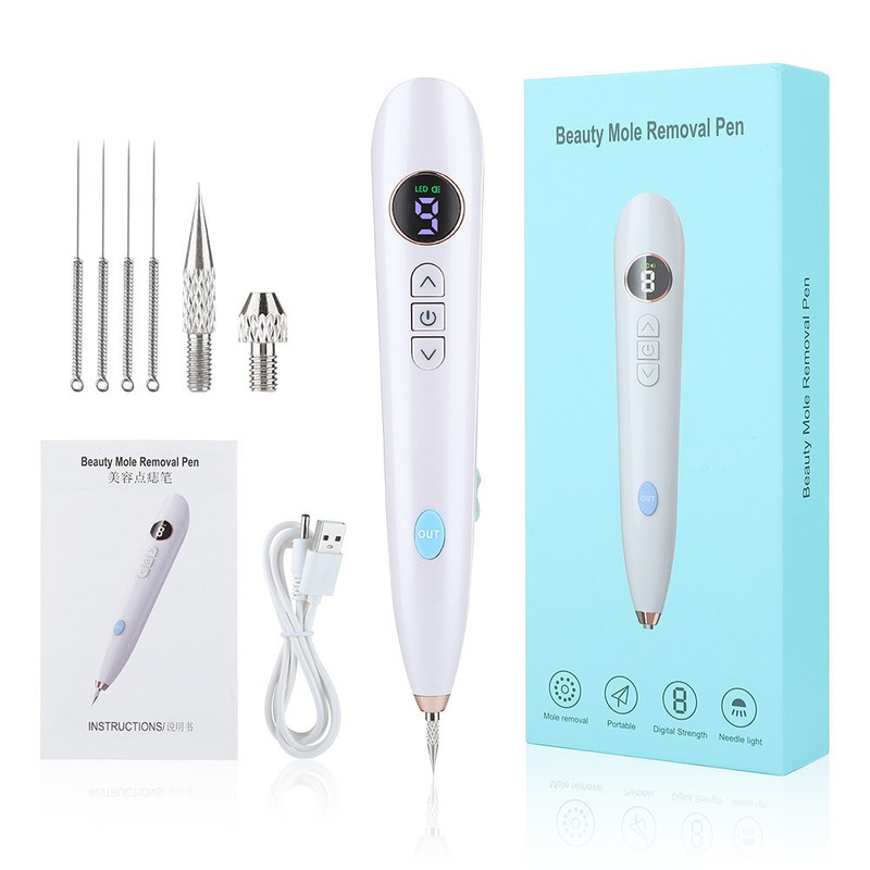 Electric Laser Plasma Pen Mole Removal Dark Spot Remover Skin Wart Tag Tattoo US