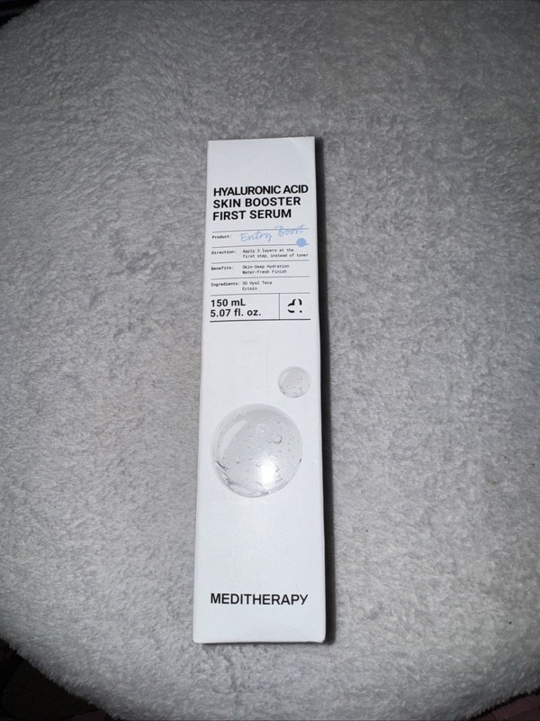Meditherapy Hyaluronic Acid Skin Booster First Serum 150 mL K-Beauty New Sealed