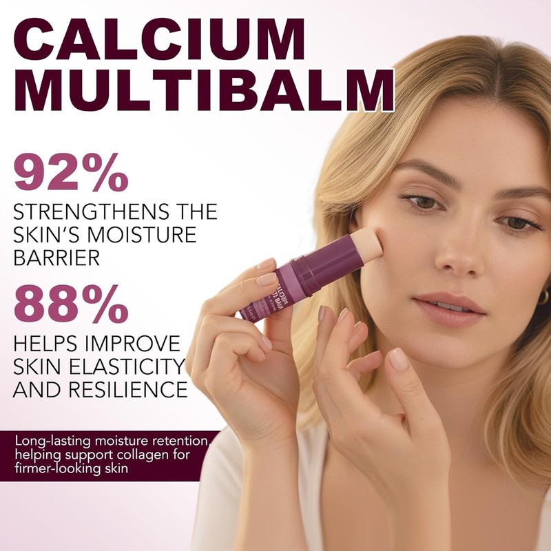 Wearable Calcium & Collagen Balm Stick – 72-Hour Moisture for All Skin Types gallery