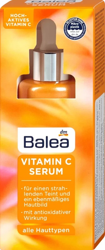Balea Serum with vitamin C 30 ml Vegan No Parabens Each Buyer Get a GIFT!