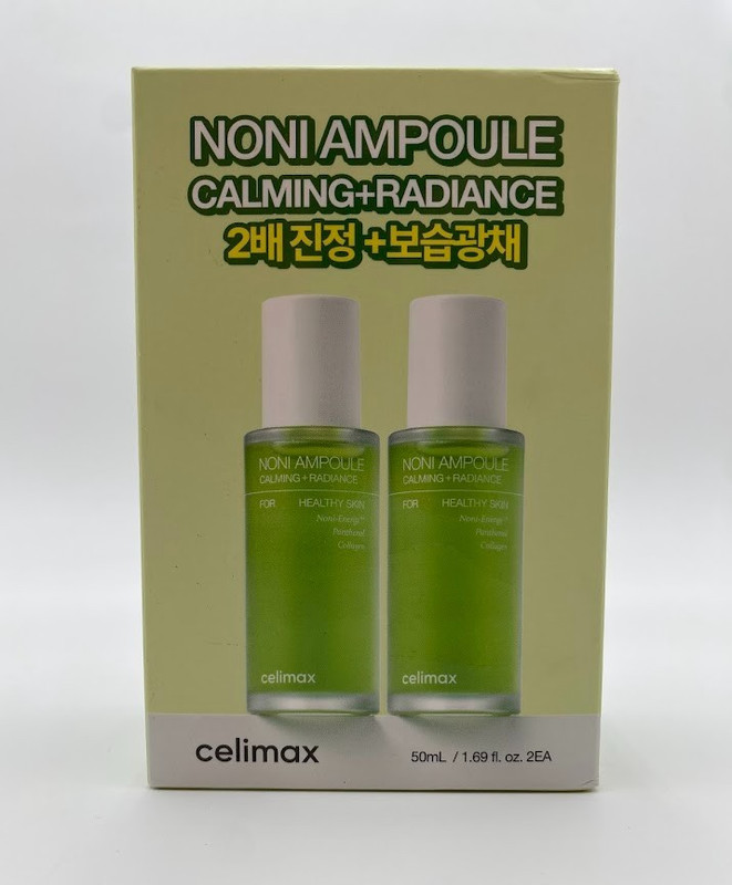 Celimax Noni Ampoule Calming Radiance Serum 2 Pack 50ml Exp 05/2027