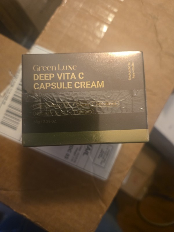 Green Luxe Deep Vita C Capsule Cream Vitamin C Face Moisturizer Gel likeMedicube gallery