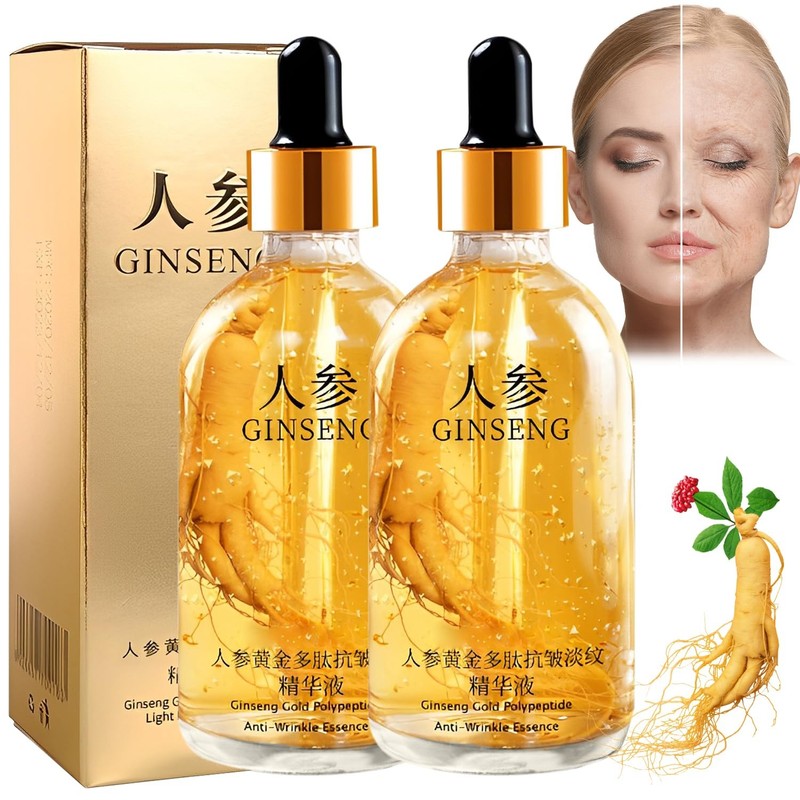 Ginseng Serum,Ginseng Polypeptide Anti-Ageing Essence Oil,Ginseng Gold Polypept