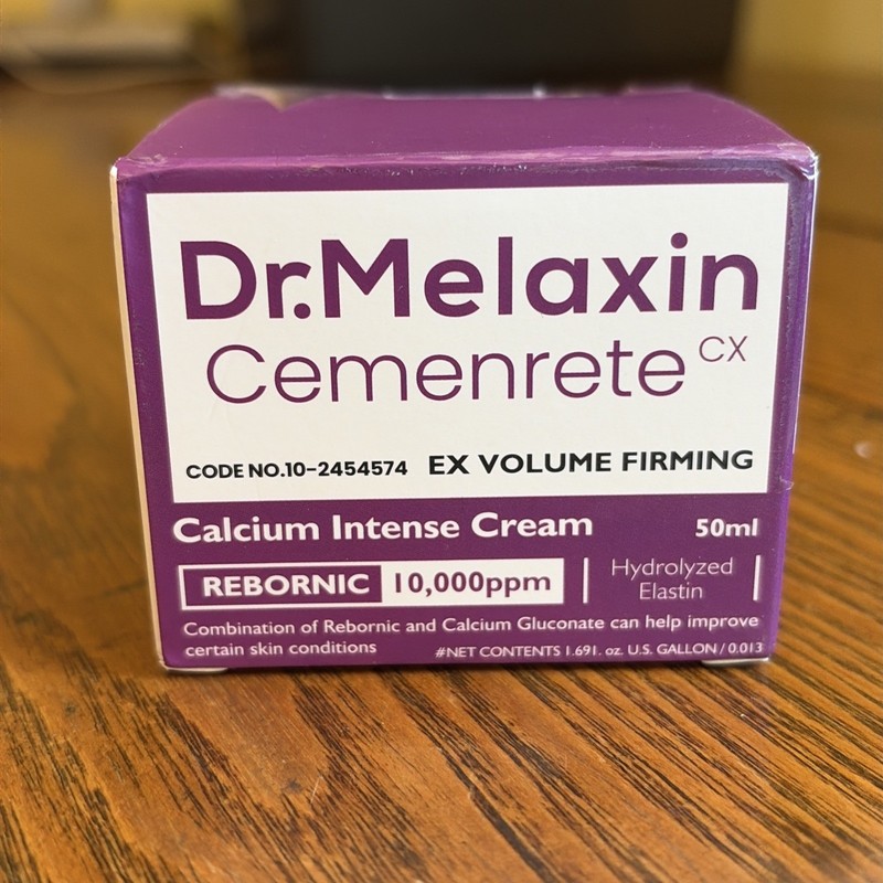 Dr.Melaxin Cemenrete CX Calcium Intense Cream 50ml 1.69 fl oz – Purple Box