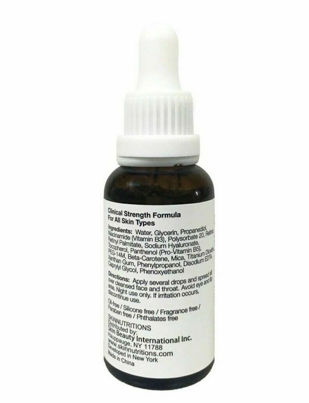 Creme De Skin Nutritions Double Strength Retinol Night Repair Serum Niacinamide gallery