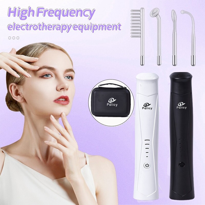 4-in-1 Portable High Frequency Facial Wand, Facial Device for Home Anti-Wrinkle gallery