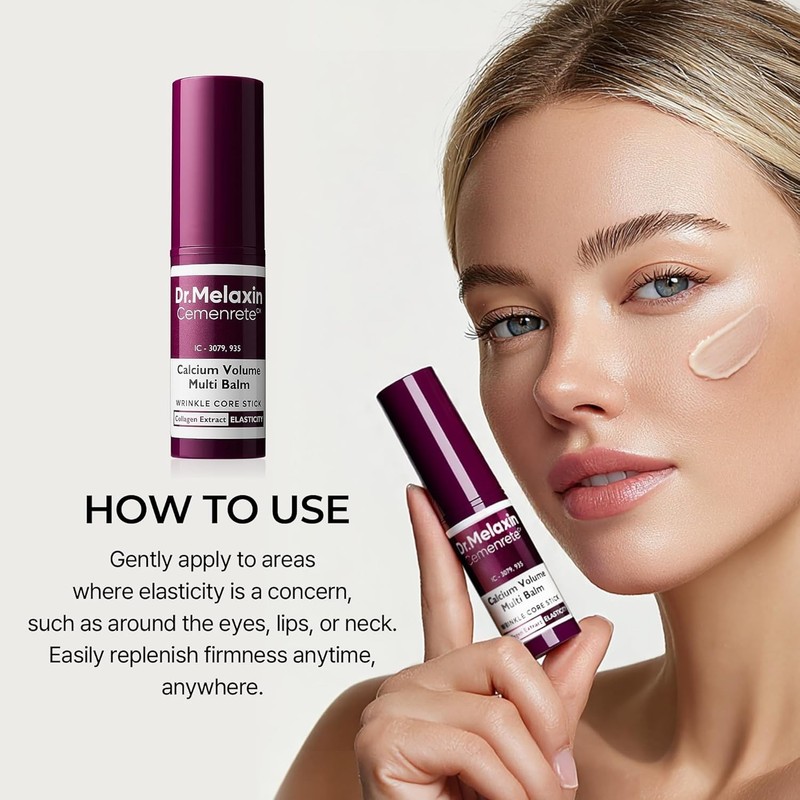 Dr Melaxin Collagen Multi Balm Stick Calcium Adenosine Face Neck Eye Cream 0.31o gallery