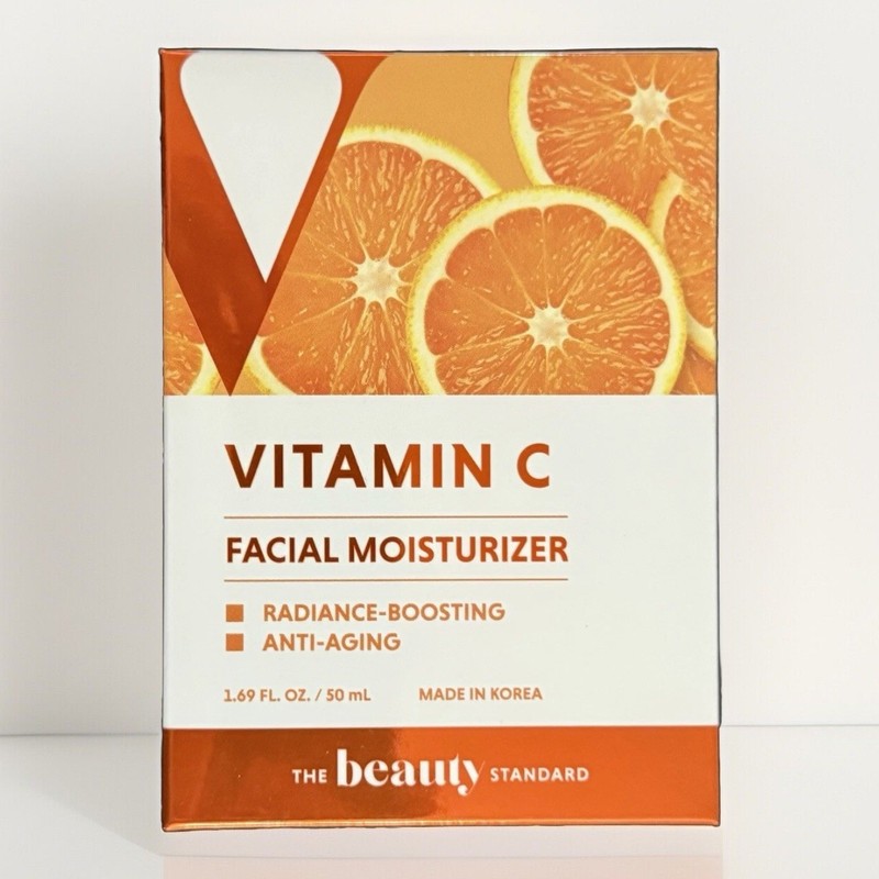 The Beauty Standard Brightening Facial Moisturizer Smoothing Wrinkle-Reducing