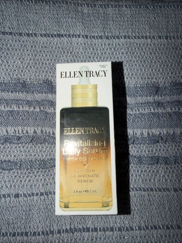 Ellen Tracy Revitalizing Daily Serum with collagen, 3fl.oz. New in Box