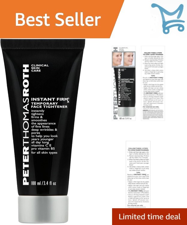 Instant Face Tightener Serum for Fine Lines Wrinkles Pores All Skin