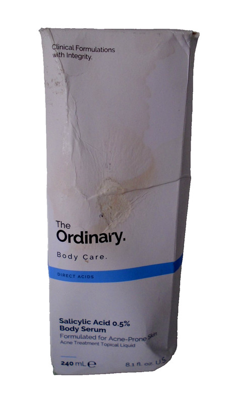 The Ordinary Salicylic Acid 0.5% Body Serum – 8.1 Fl Oz EXP 9/2026