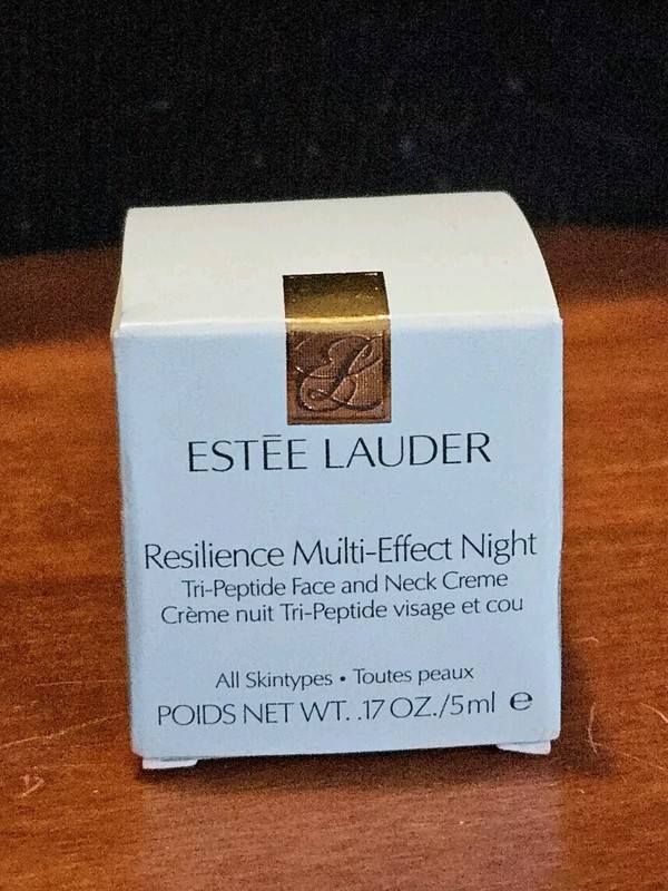 Estee Lauder Resilience multi-effect Night Face & Neck Cream 0.17oz Travel Size