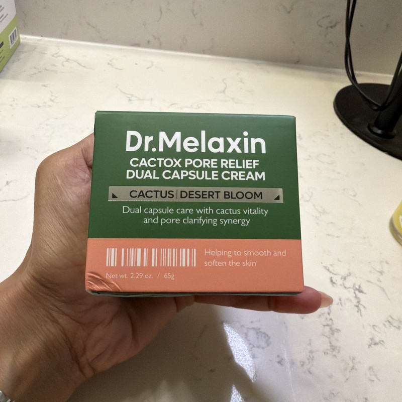 Dr. Melaxin Cactox Pore Relief Dual Capsule Cream NEW