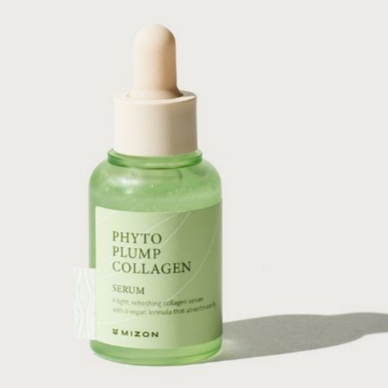 Mizon Vegan Phyto Plump Collagen Serum 30ml Moisturizing Whitening Anti-aging