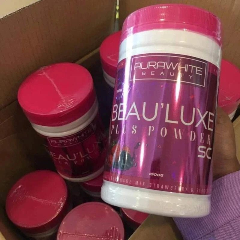 Aura White BEAULUXE SC+ Collagen Stemcell 15X L-Glutathione Whitening Detox gallery