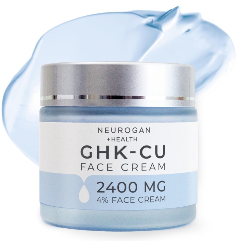 Neurogan GHKCu Copper Peptide Face Cream | 4% Peptides for Skin Firmness & De…
