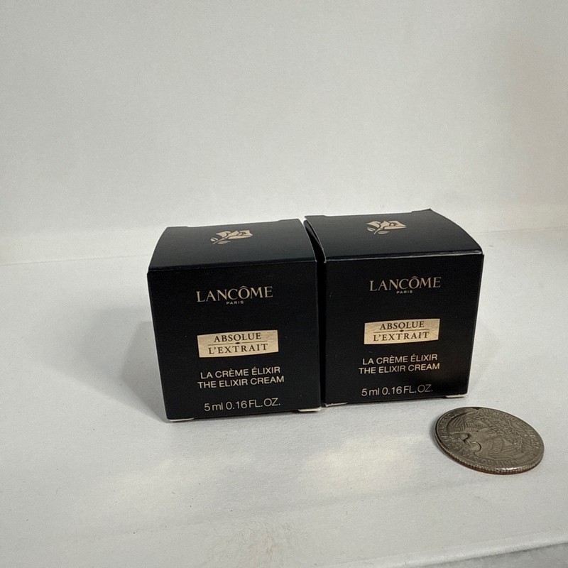 Lot Of 2: Lancome Absolue L’Extrait The Elixir Cream Travel Size 5ml Each NIB