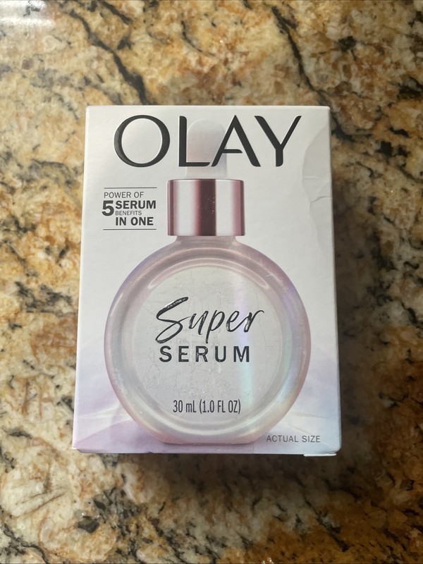 Olay Super Serum 5-in-1 Anti-Aging Face Serum, Smoothing Serum, All Skin Types