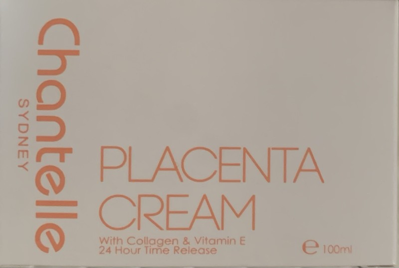 2x Chantelle Placenta Cream With Collagen & Vitamin E 24 Hours Time Release.100g