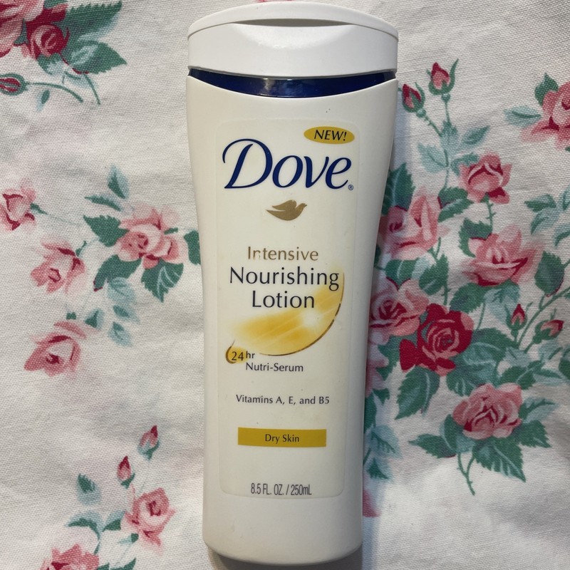 Dove Intensive Nourishing Lotion Dry Skin Nutri System Original Formula NOS 8.5