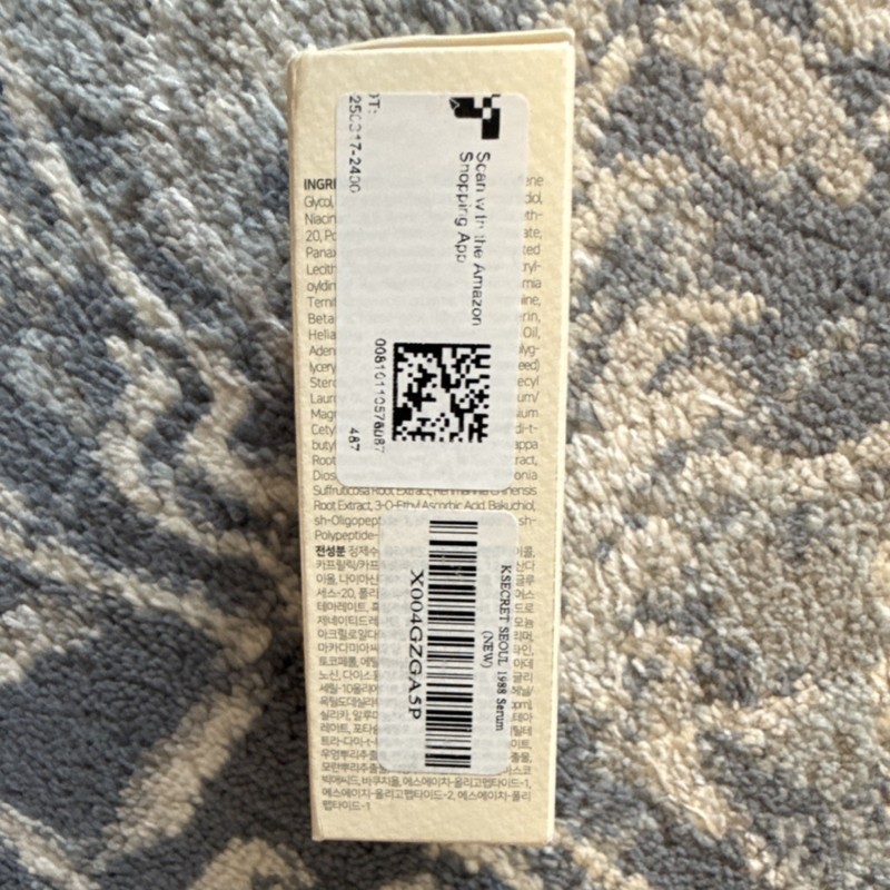 K-Secret Seoul 1988 Retinal Liposome 2% Black Ginseng Serum 30ml Face gallery