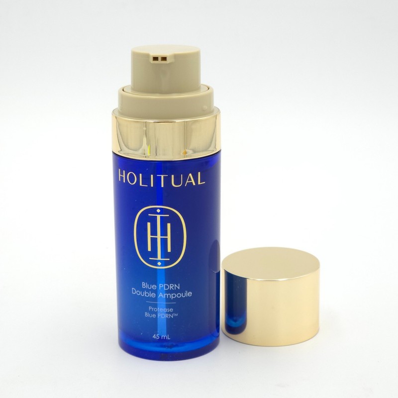 HOLITUAL Blue PDRN Double Ampoule 45ml Hydrating Elasticity Care Serum K-Beauty gallery