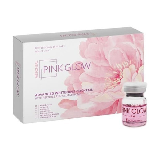 MESOHEAL PINK GLOW ANTI-AGING, REJUVENATING, WHITENING COCKTAIL (1 x 5 ML VIAL) gallery