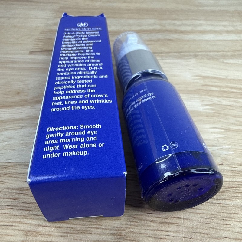 Serious Skin Care D-N-A Defy Normal Aging Eye Beauty 3x Peptides .5 Oz Sealed gallery
