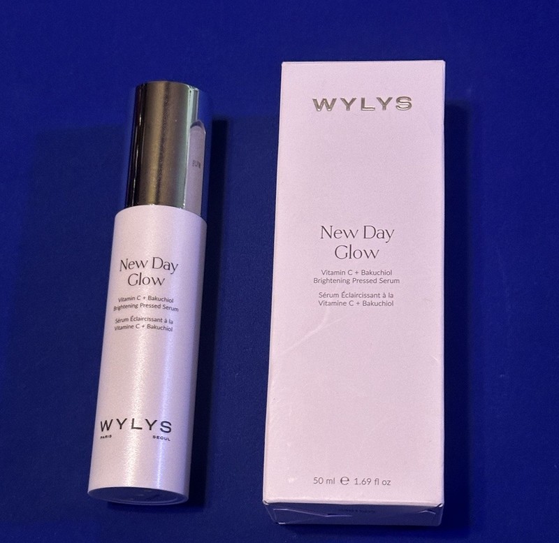 Wylys New Day Glow Vitamin C + Bakuchiol Brighten Serum 1.69 Oz 50 Ml (New)
