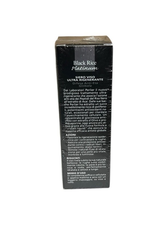 Perlier Risarium Black Rice Platinum Face Serum Ultra Renewing 30 ML 1.0 FL OZ gallery