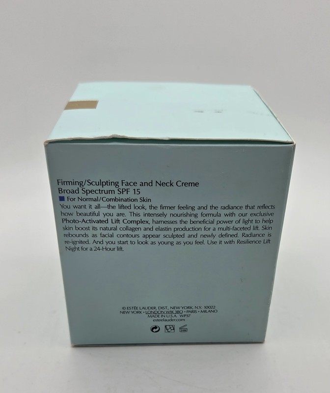 ESTEE LAUDER RESILIENCE LIFT FIRMING/SCULPTING FACE NECK CREME SPF 15 2.5 Oz NEW gallery