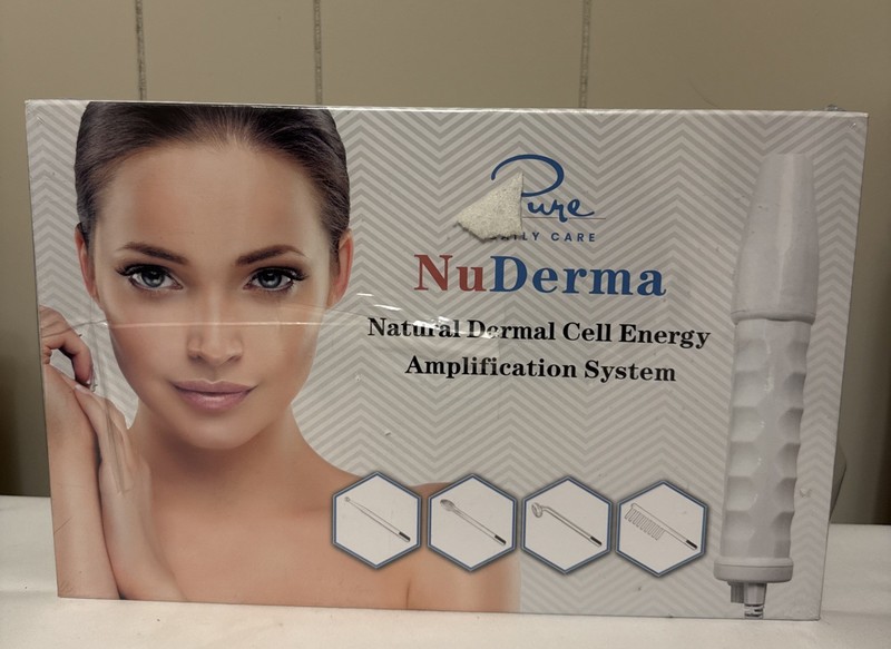 NuDerma Clinical Skin Therapy Wand NIB By Pure Daily Care. Sealed