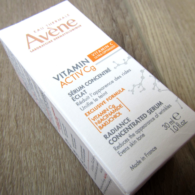 NEW AVENE VITAMIN ACTIV CG RADIANCE CONCENTRATED SERUM C 1 FL OZ NIACINAMIDE