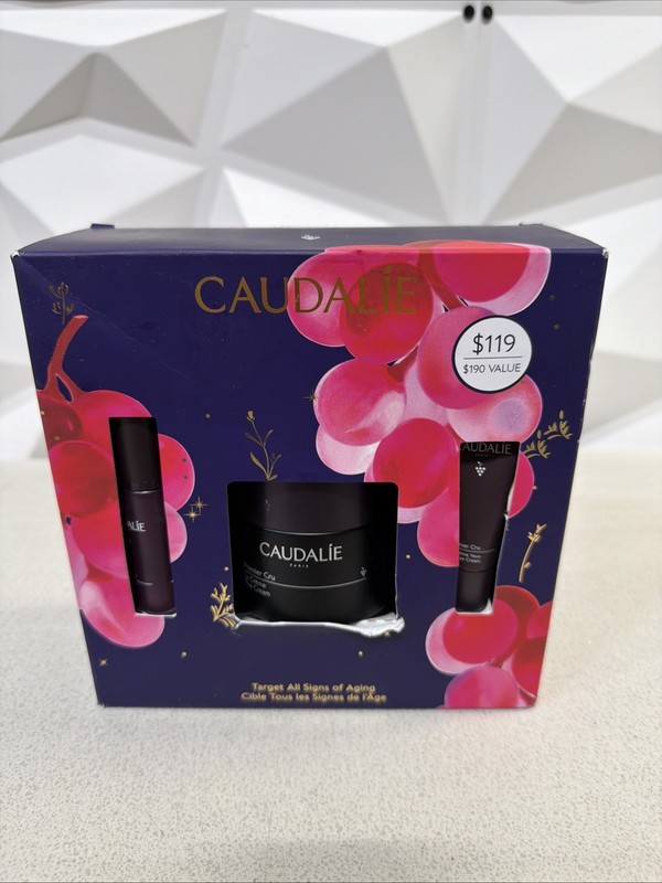 Caudalie Premier Cru Anti-Aging Skin Care Holiday Gift Set