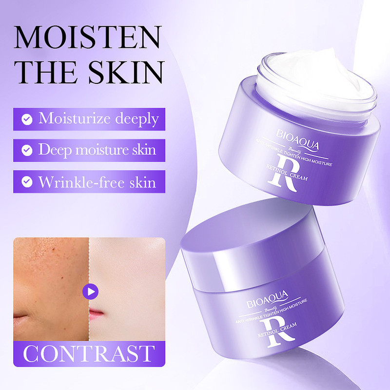 Bioaqua Retinol Face Cream Anti-Wrinkle High Moisturizing Anti-Aging 60g gallery
