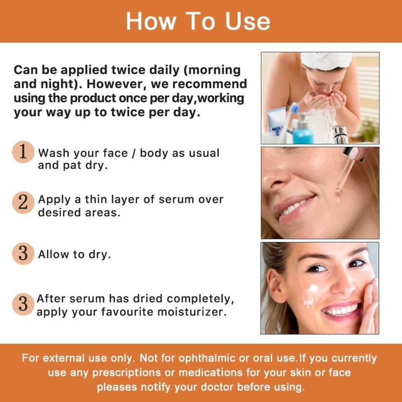 Suero De Vitamina C Para La Cara Cuidado De La Piel #1 Acido Hialuronico Retinol gallery