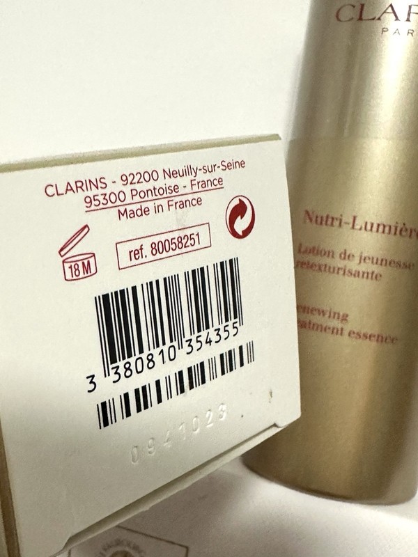 Clarins Nutri-Lumiere Renewing Treatment Essence 6.7 oz Face Body gallery