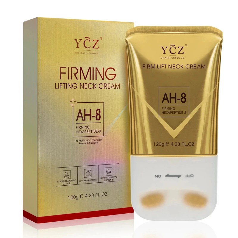 YCZ AH-8 Firming Neck Cream for Skin Body Care Comfort Roller Neck Cream 4.2oz