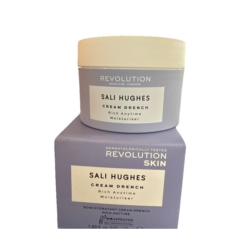 Revolution Skin Sali Hughes Cream Drench-Rich Anytime Moisturiser 1.69 fl oz