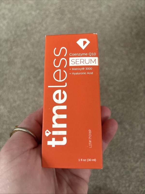 TIMELESS COENZYME Q10 SERUM 1 OZ SEALED Hyalouronic Acid NEW IN BOX gallery