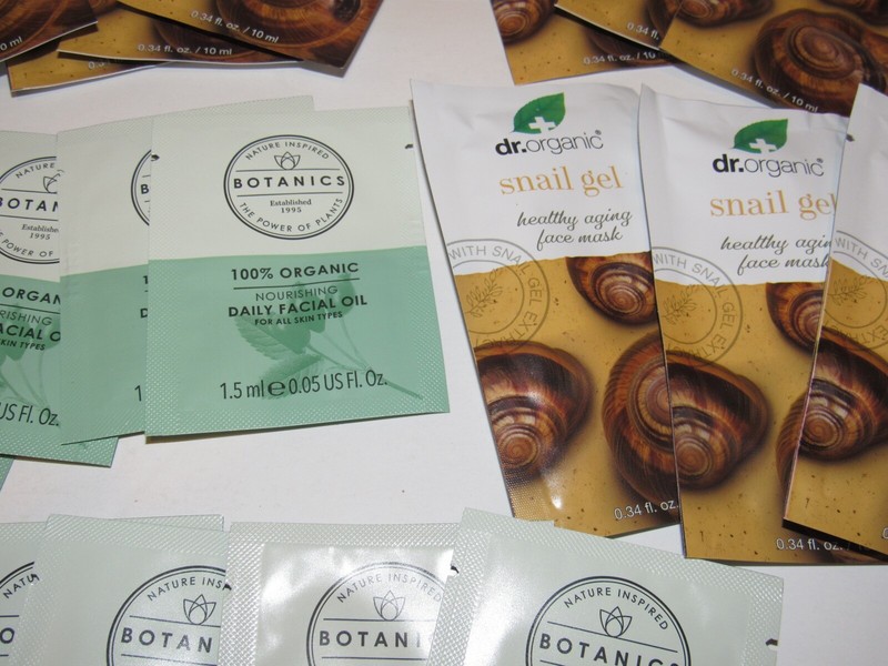 12 Botanics Daily Facial Oil 0.6 Oz TOTAL + 13 Dr. Organic Snail Gel Face Mask gallery