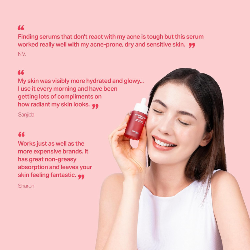 Camellia Clear Daily Exfoliating Serum – 2% Niacinamide + AHA & PHA, Gentle Chem gallery